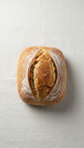 Organic Sourdough Bread Loaf, Artisan-Baked